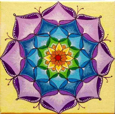 Mandala zur unterstützung | Chakra